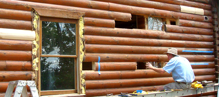 Log Home Repair Murray County, Georgia